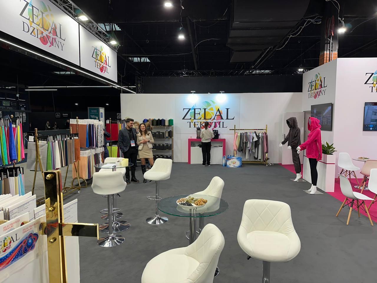 ZELAL TEKSTIL: Impressive participation at the FAST TEXTILE exhibition in Poland