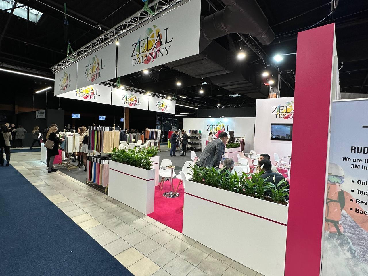 ZELAL TEKSTIL: Impressive participation at the FAST TEXTILE exhibition in Poland