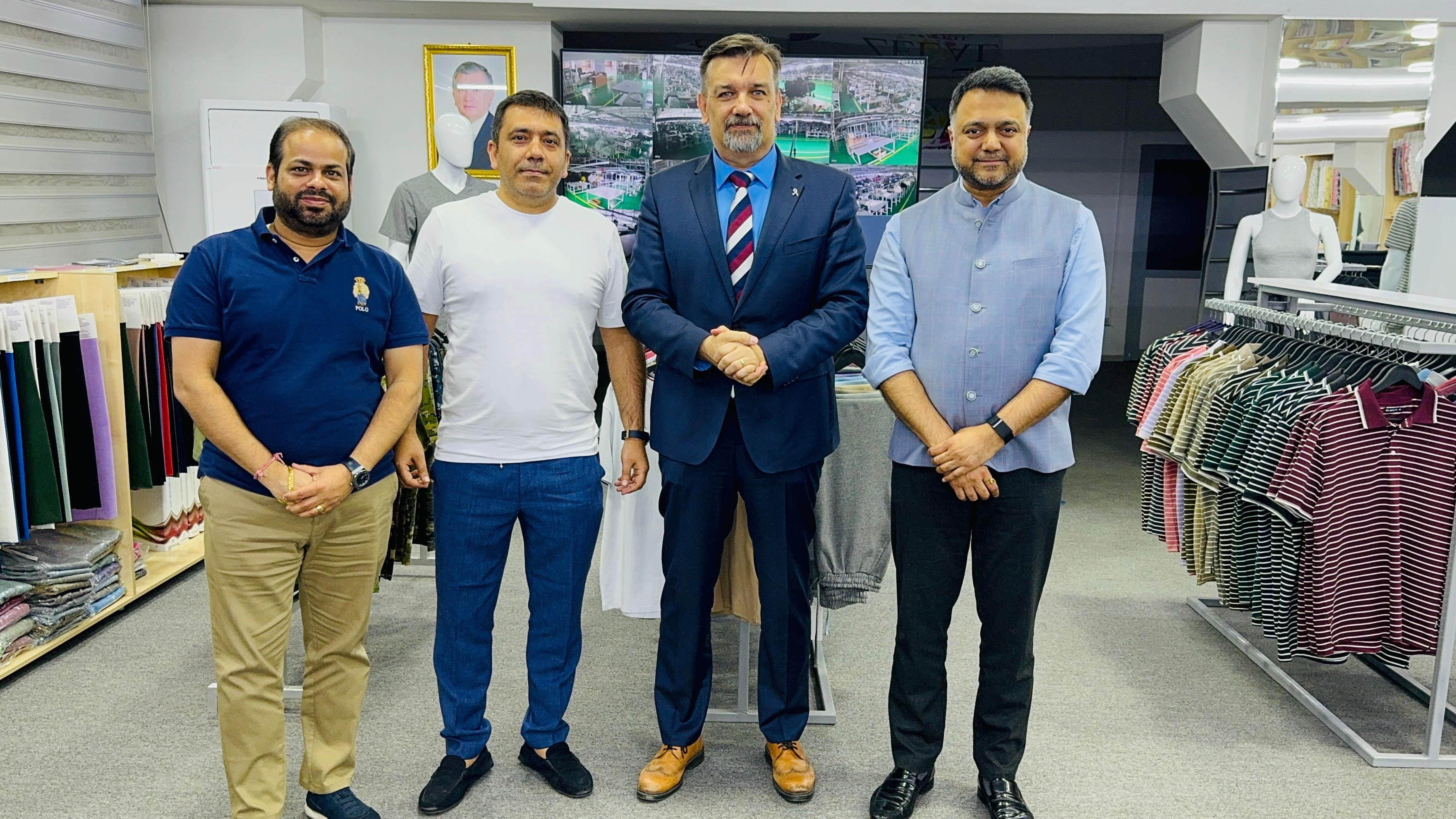 Visit of the Ambassador of the Republic of Poland to Zelal Tekstil