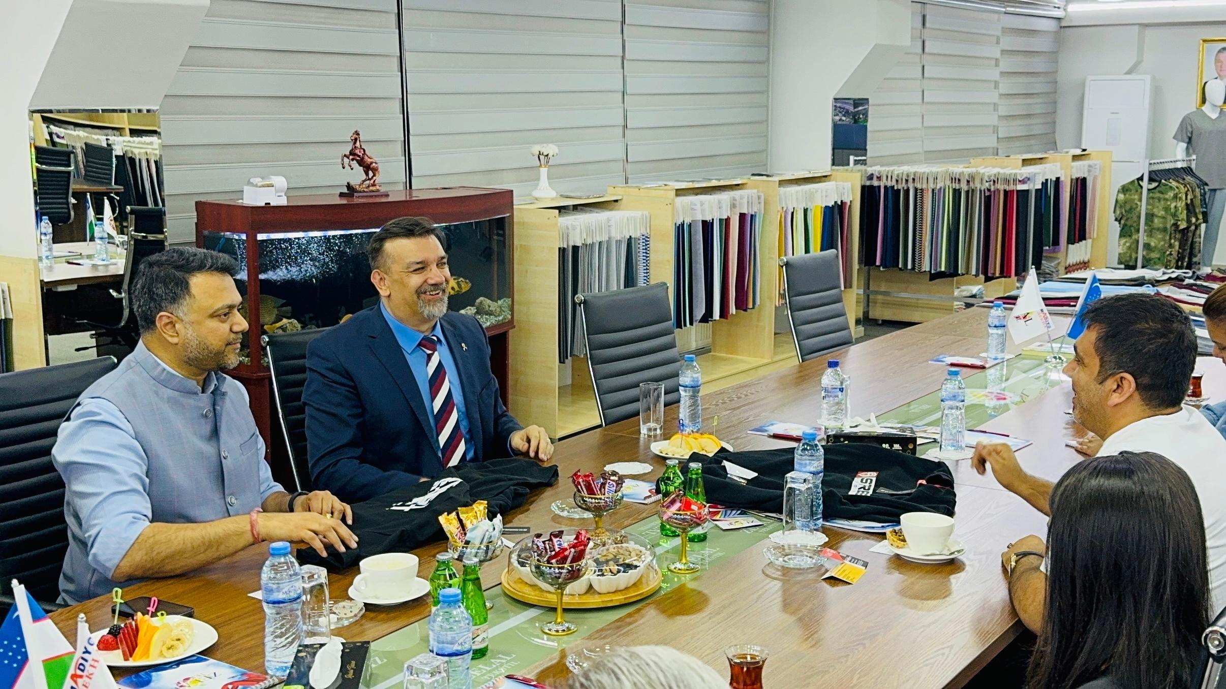 Visit of the Ambassador of the Republic of Poland to Zelal Tekstil