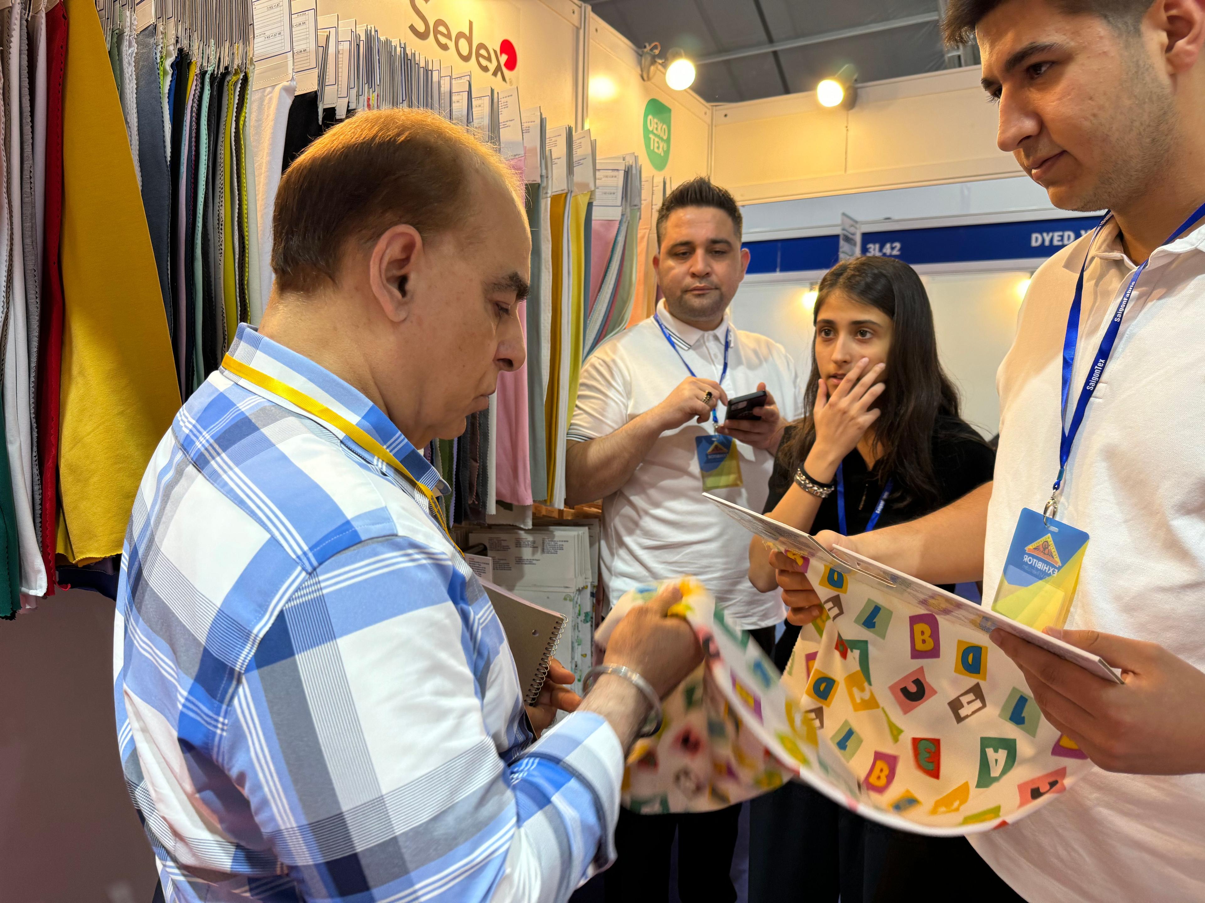 Zelal Tekstil: Successful participation in SaigonTex & SaigonFabric 2024