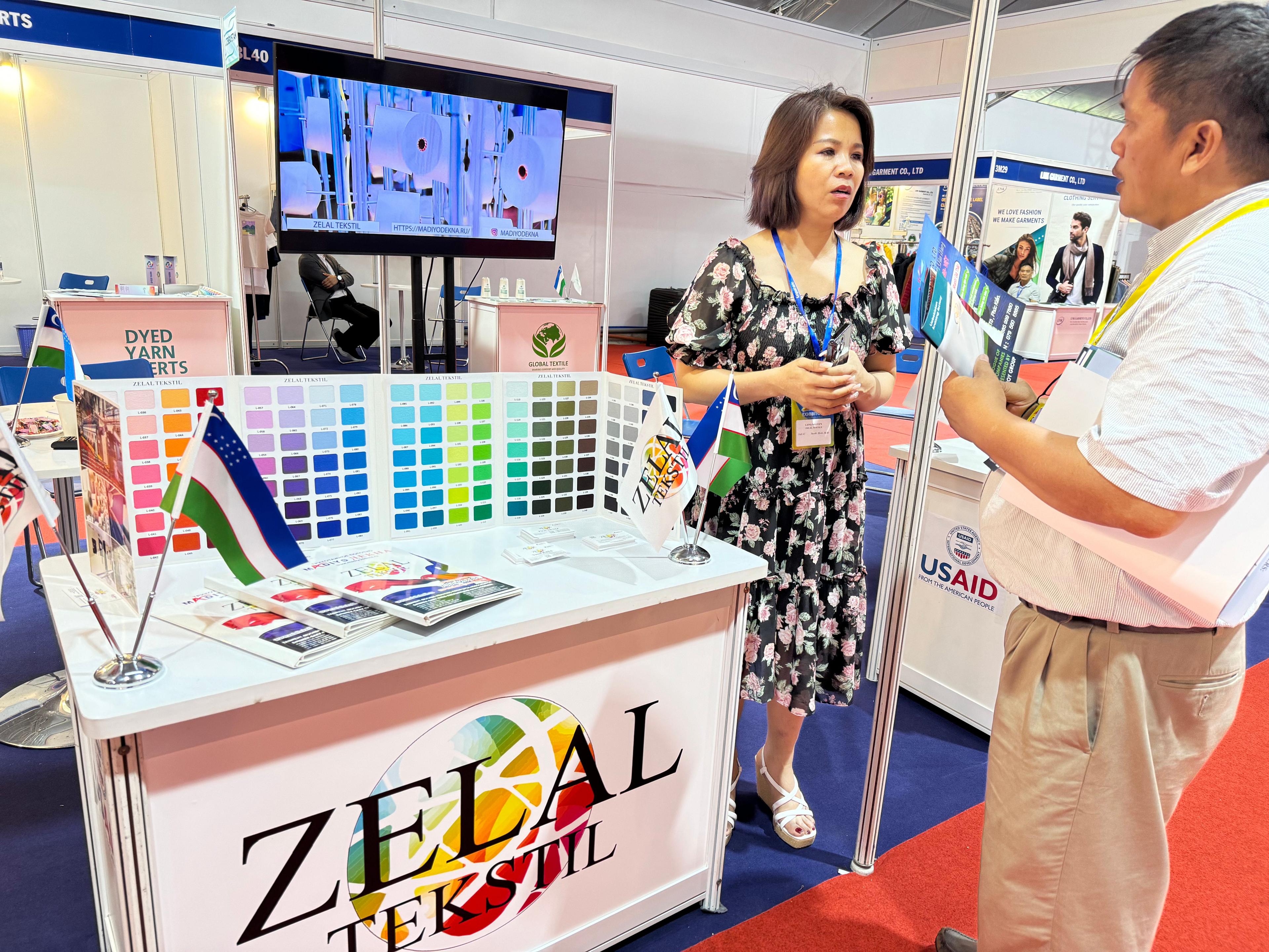 Zelal Tekstil: Successful participation in SaigonTex & SaigonFabric 2024
